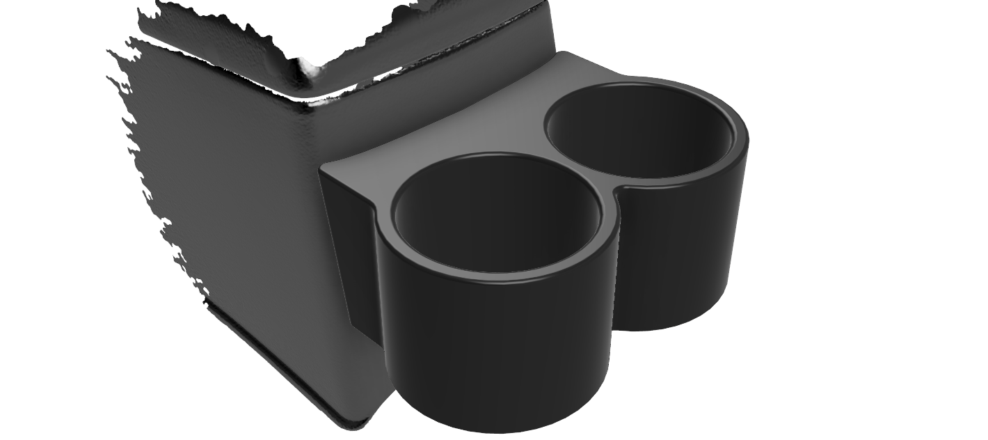 R33 Skyline Rear Console Cupholder – Factory Rear Ashtray Mount