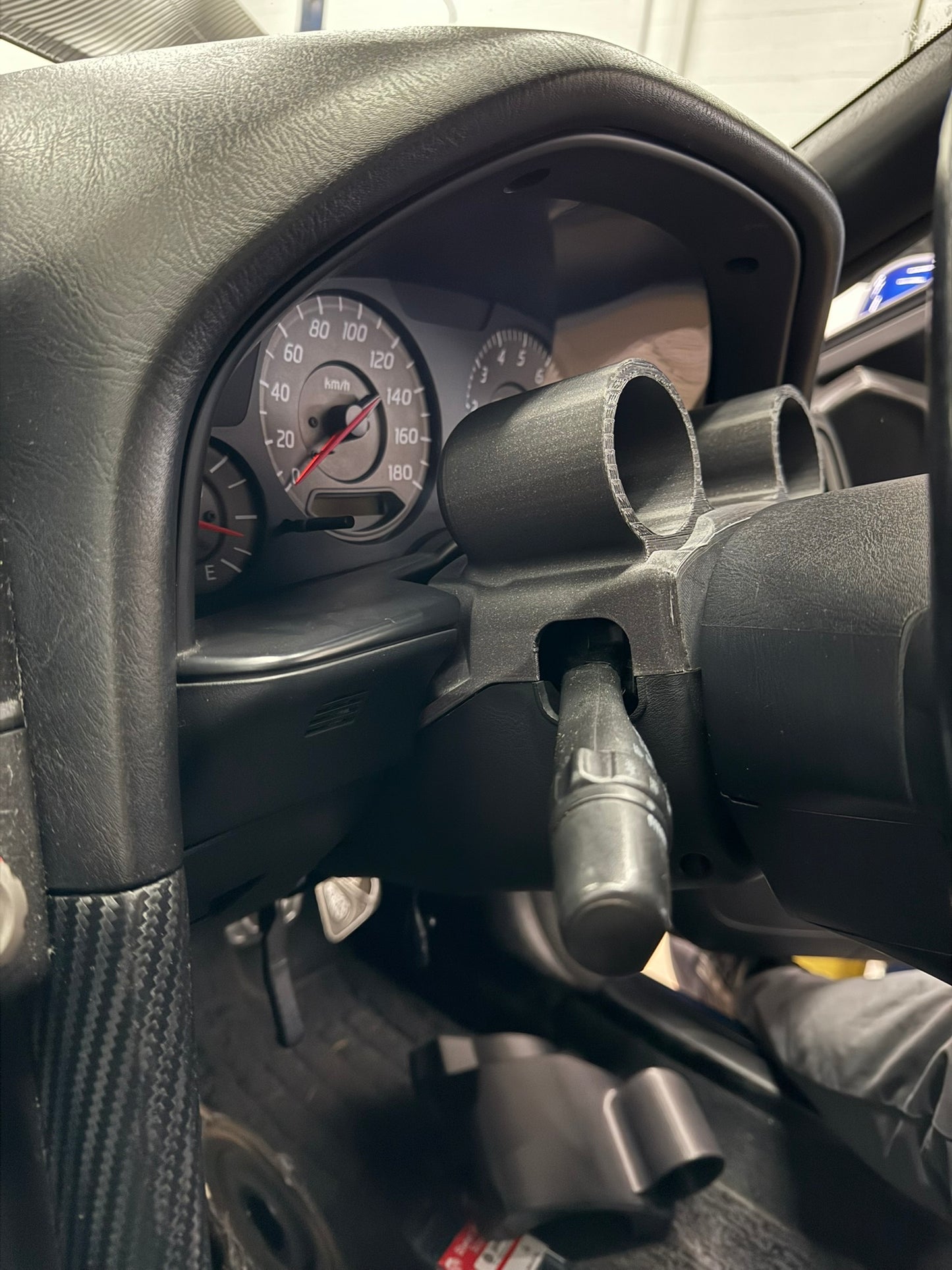 R34 Skyline 52mm Steering Column Gauge Pod